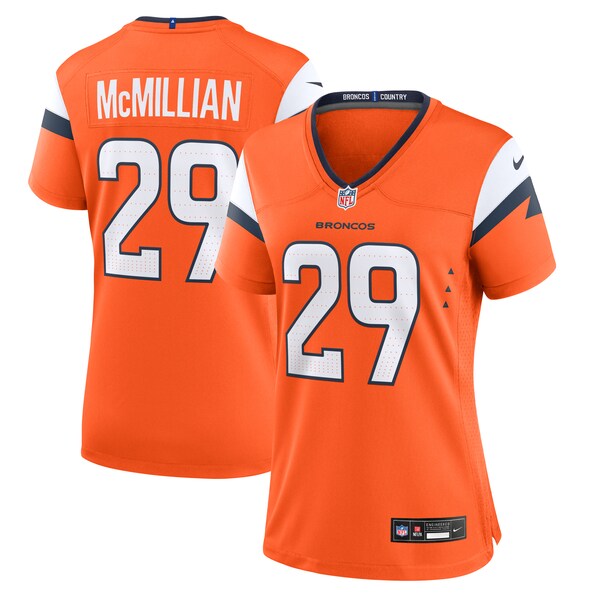 Ja'Quan McMillian Denver Broncos Nike Women's Team Game Jersey - Orange