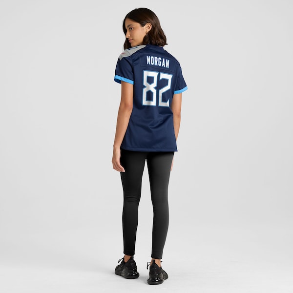 Stanley Morgan Tennessee Titans Nike Women's Team Game Jersey - Navy - Image 6