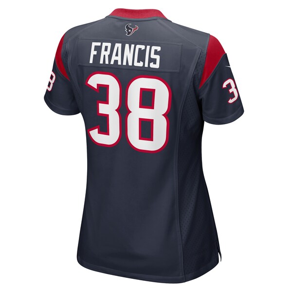 Jacobi Francis Houston Texans Nike Women's Game Player Jersey - Navy - Image 3