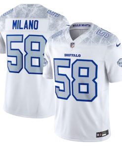 Matt Milano Buffalo Bills Nike 2025 Rivalries Collection Limited Jersey - White