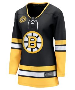 Alternative view of Boston Bruins  Women's 100th Anniversary Premier Breakaway Jersey - Black