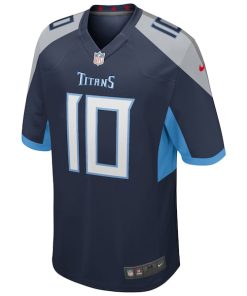 Alternative view of Vince Young Tennessee Titans Nike Game Retired Player Jersey - Navy