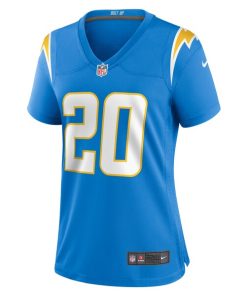 Alternative view of Kristian Fulton Los Angeles Chargers Nike Women's Team Game Jersey -  Powder Blue