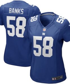 Carl Banks New York Giants Nike Women's Game Retired Player Jersey - Royal