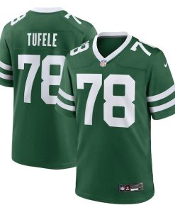Jay Tufele New York Jets Nike Team Game Jersey - Legacy Green