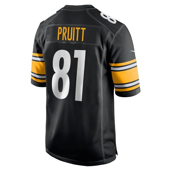 MyCole Pruitt Pittsburgh Steelers Nike Game Jersey - Black - Image 3