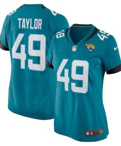 Leonard Taylor Jacksonville Jaguars Nike Women's  Game Jersey -  Teal