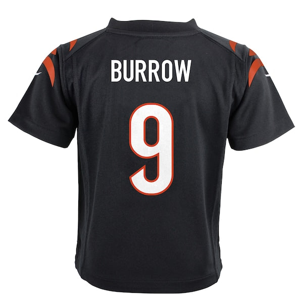 Joe Burrow Cincinnati Bengals Nike Toddler Game Jersey - Black - Image 3