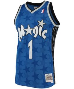 Alternative view of Tracy McGrady Orlando Magic Hardwood Classics Swingman Jersey - Blue