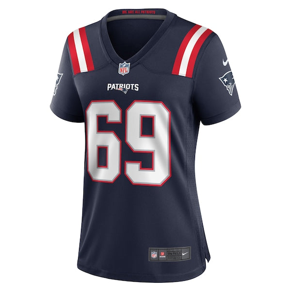 Cole Strange New England Patriots Nike Women's Game Player Jersey - Navy - Image 2