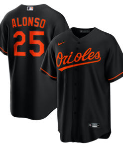 Pete Alonso Baltimore Orioles Nike Alternate Replica Jersey - Black