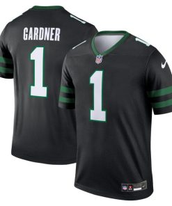 Ahmad Sauce Gardner New York Jets Nike Alternate Legend Jersey  - Legacy Black/Green/White