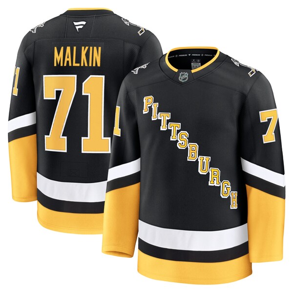 Evgeni Malkin Pittsburgh Penguins Alternate Premium Jersey - Black - Image 2