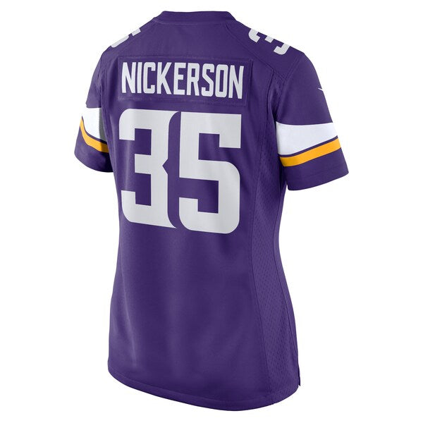 Parry Nickerson Minnesota Vikings Nike Women's Home Game Player Jersey - Purple - Image 3