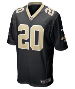 Alternative view of Pete Werner New Orleans Saints Nike Game Jersey - Black