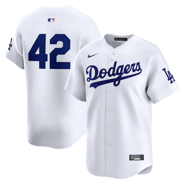 Los Angeles Dodgers Nike 2024 Jackie Robinson Day Home Limited Jersey?ยจC White
