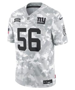 Alternative view of Lawrence Taylor New York Giants Nike 2024 Salute to Service Retired Player Limited Jersey - Arctic Camo
