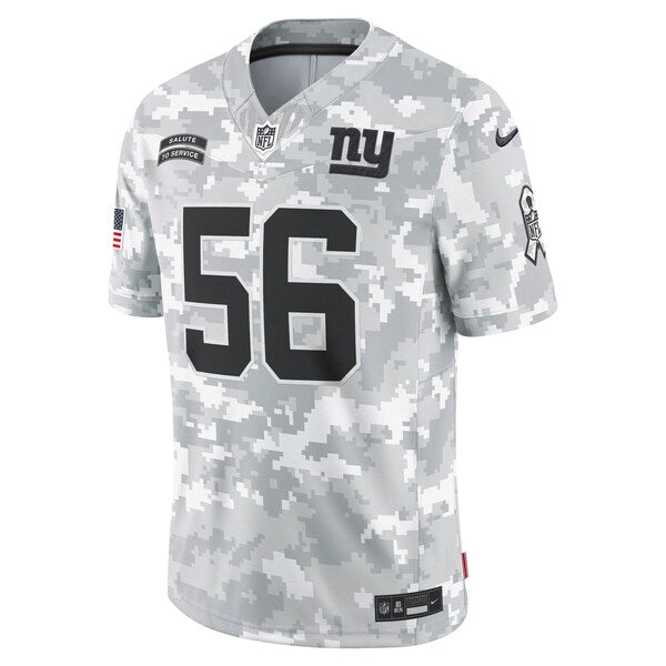 Lawrence Taylor New York Giants Nike 2024 Salute to Service Retired Player Limited Jersey - Arctic Camo - Image 2
