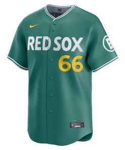 Alternative view of Brayan Bello Boston Red Sox Nike 2025 City Connect Limited Player Jersey - Green