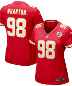 Tershawn Wharton Kansas City Chiefs Nike Women's Game Jersey - Red