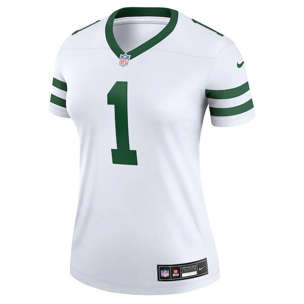 Sauce Gardner New York Jets Nike Women's Alternate Legend Jersey - White - Image 2