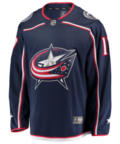 Alternative view of Mason Marchment Columbus Blue Jackets  Home Premier Breakaway Player Jersey - Navy