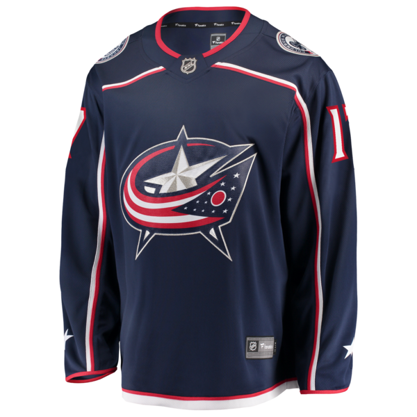 Mason Marchment Columbus Blue Jackets Home Premier Breakaway Player Jersey - Navy - Image 2
