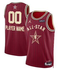 Jordan Brand Unisex 2024 NBA All-Star Game Swingman Custom Jersey - Crimson
