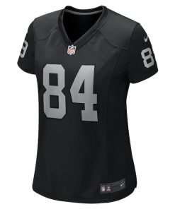 Alternative view of Harrison Bryant Las Vegas Raiders Nike Women's Team Game Jersey -  Black