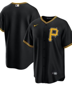 Pittsburgh Pirates Nike Alternate Replica Team Jersey - Black