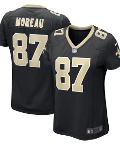 Foster Moreau New Orleans Saints Nike Women's Team Game Jersey -  Black