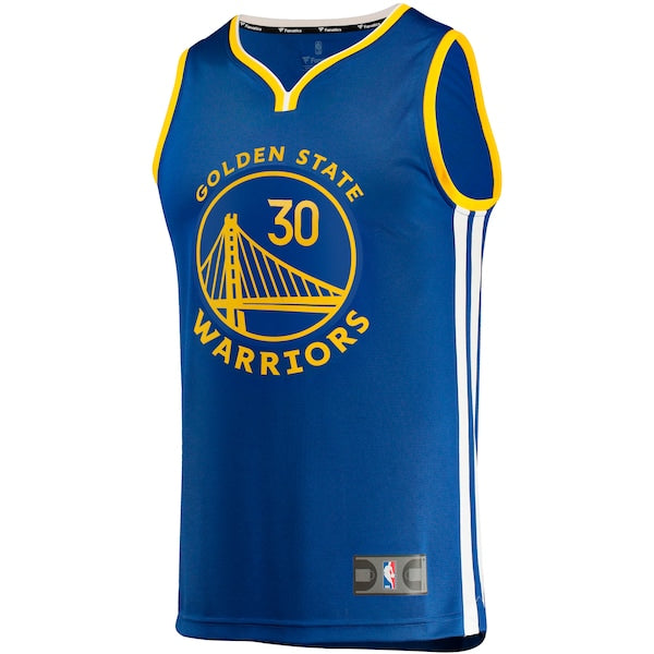 Stephen Curry Golden State Warriors Youth Fast Break Replica Jersey - Icon Edition - Royal - Image 2