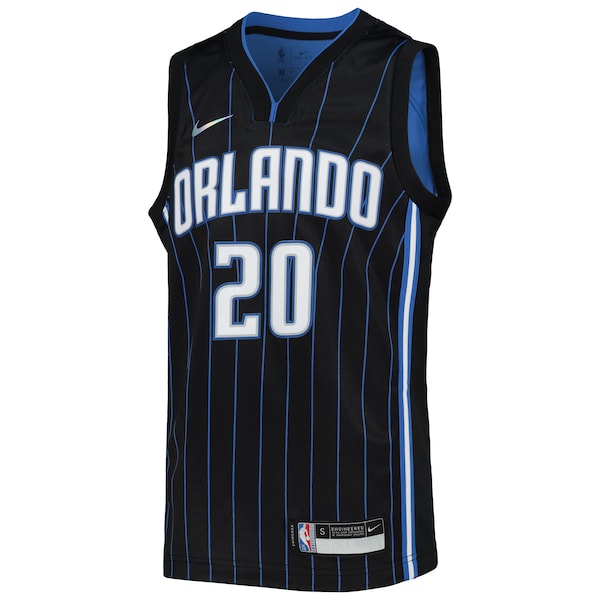 Markelle Fultz Orlando Magic Nike Youth 2021/22 Diamond Swingman Jersey - Icon Edition - Black - Image 2