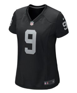 Alternative view of Tyree Wilson Las Vegas Raiders Nike Women's  Game Jersey -  Black