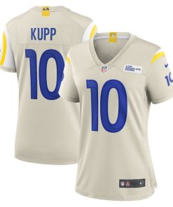 Cooper Kupp Los Angeles Rams Nike Women's Player Game Jersey - Bone