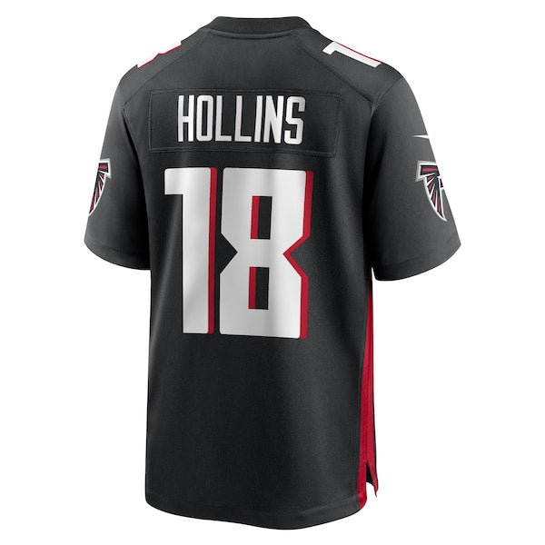 Mack Hollins Atlanta Falcons Nike Game Player Jersey - Black - Image 3