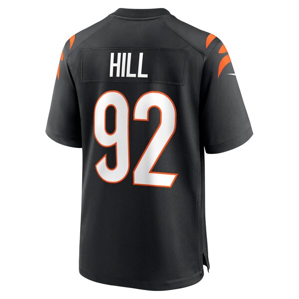 B.J. Hill Cincinnati Bengals Nike Game Jersey - Black - Image 3