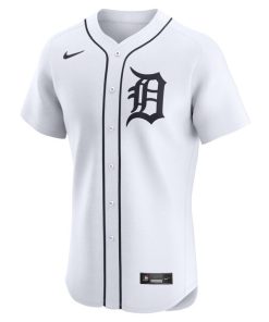 Alternative view of Detroit Tigers Nike Home Elite Pick-A-Player Retired Roster Jersey - White