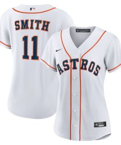 Cam Smith Houston Astros Nike Women's Home Replica Jersey - White