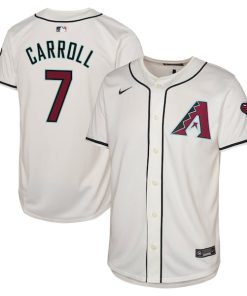 Corbin Carroll Arizona Diamondbacks Nike Youth Home Limited Player Jersey - White