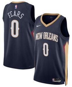 Jeremiah Fears New Orleans Pelicans Nike Unisex Swingman Jersey - Icon Edition - Navy