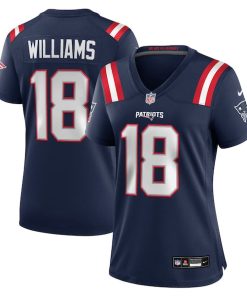 Kyle Williams New England Patriots Nike Women's Team Game Jersey -  Navy