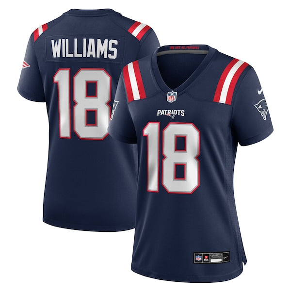 Kyle Williams New England Patriots Nike Women's Team Game Jersey - Navy