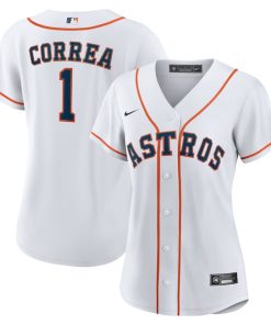 Carlos Correa Houston Astros Nike Women's Home Replica Jersey - White