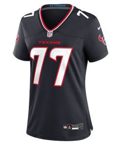 Alternative view of LaDarius Henderson Houston Texans Nike Women's Game Jersey -  Navy