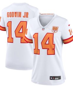 Chris Godwin Jr. '76 Tampa Bay Buccaneers Nike Women's 50th Season Game Jersey - White/Red