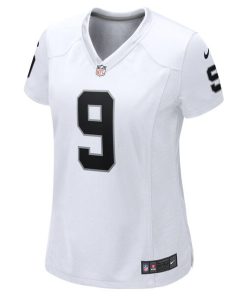 Alternative view of Tyree Wilson Las Vegas Raiders Nike Women's  Game Jersey -  White