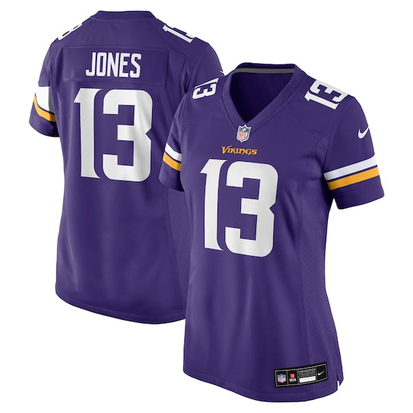 Daniel Jones Minnesota Vikings Nike Women's Team Game Jersey - Purple - Image 2