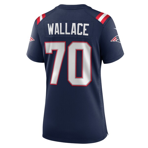 Caedan Wallace New England Patriots Nike Women's Game Jersey - Navy - Image 4