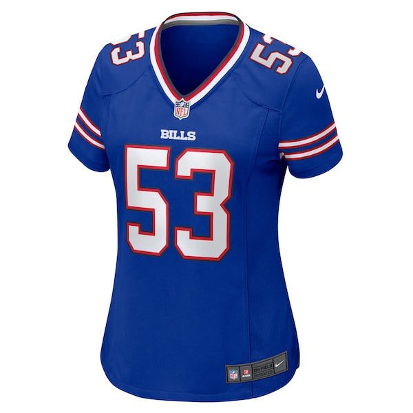 Tyrel Dodson Buffalo Bills Nike Women's Game Jersey - Royal - Image 3